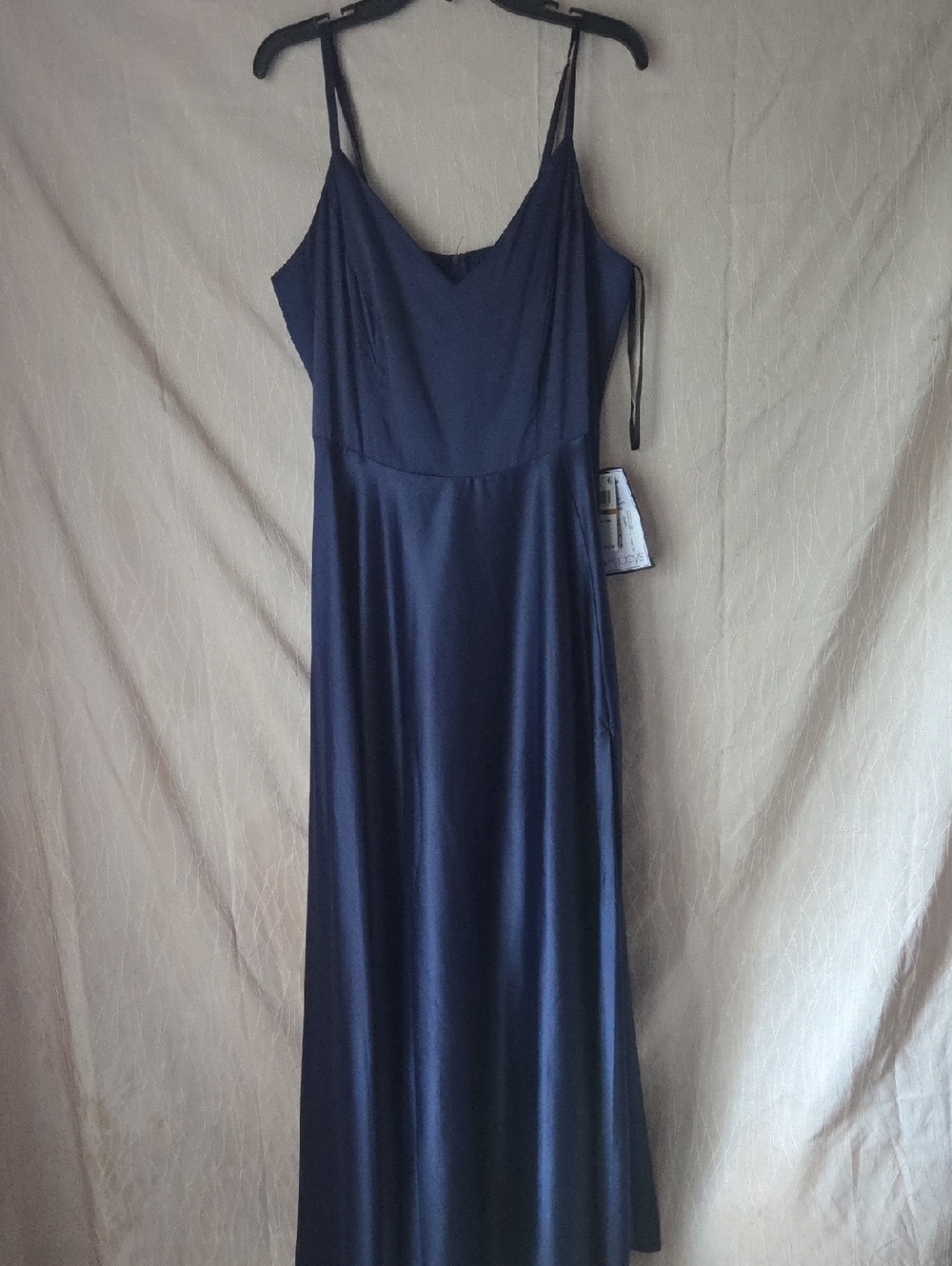 B. Darlin Navy Dress with Elastic Waist